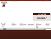 Tablet Screenshot of menuiserie-ramus.fr